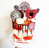 Jacked Up Whimsical Cake