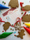 DIY Gingerbread Ornaments Decorating Kit